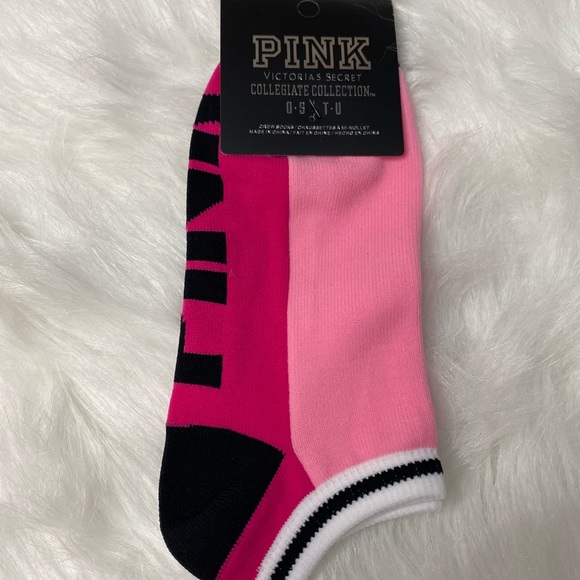 5 Pair Bundle Pink Victoria’s Secret Socks - Picture 8 of 12